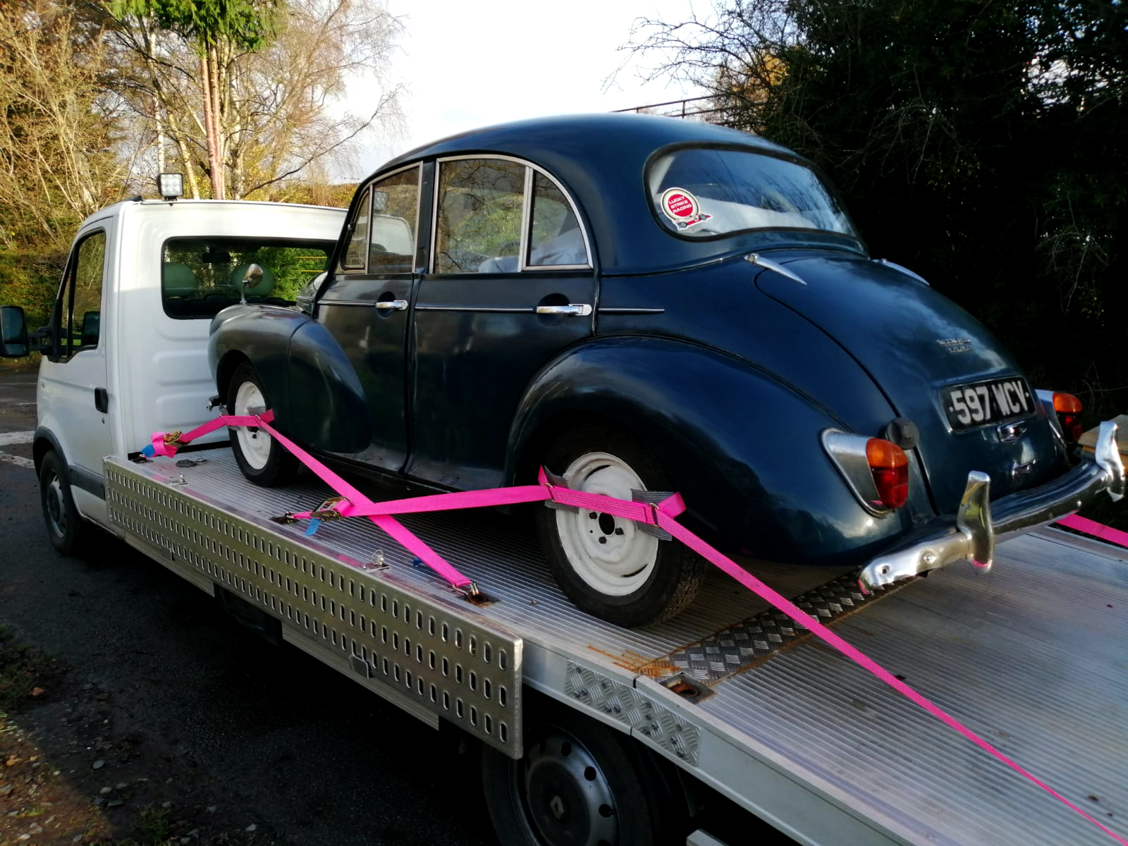 VMS Transport Morris Minor